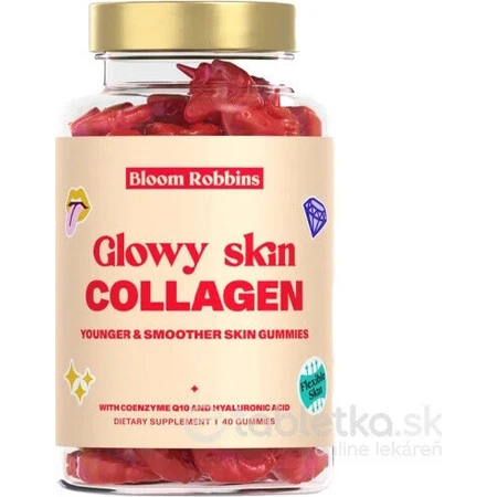 GLOWY SKIN COLLAGEN - Молодша та гладенька шкіра в льодяниках 1×40 шт, харчова добавка з колагеном: ціни та характеристики