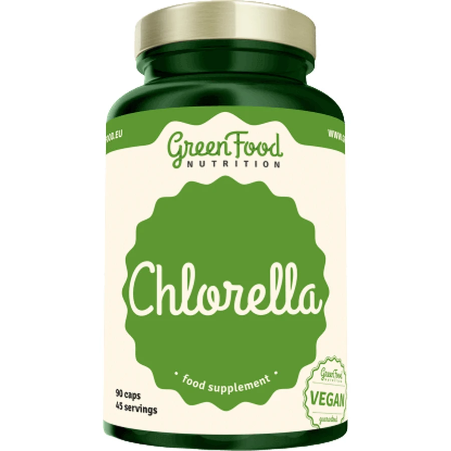 GreenFood Харчування GreenFood Хлорела 90 капсул: ціни та характеристики