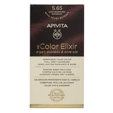 My Colour Elixir Эликсир Светло-коричневый красный махагон 5.65, 155 мл, Apivita