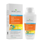 Сонцезахисне молочко для дітей SPF 50+, дуже високий захист UVA та UVB, Bio Balance, 150 мл, Biocart: ціни та характеристики