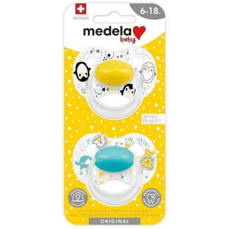 Пустушка Medela Унісекс 6-18м 2 шт: ціни та характеристики