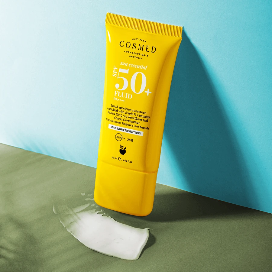 Cosmed Sun Essential, солнцезащитный флюид, SPF 50, 50 мл: цены и характеристики
