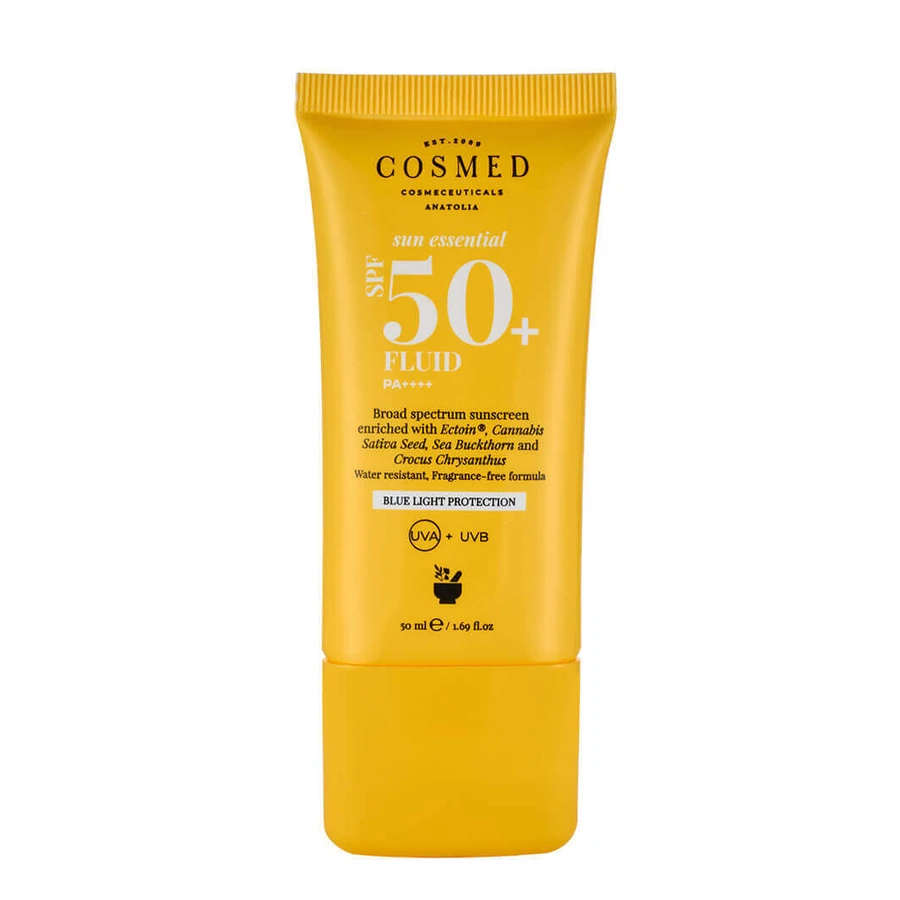 Cosmed Sun Essential, солнцезащитный флюид, SPF 50, 50 мл: цены и характеристики