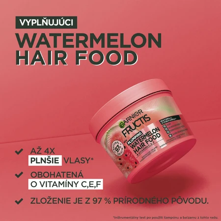 Garnier Fructis Hair Food Арбузная маска для волос, 400 мл: цены и характеристики