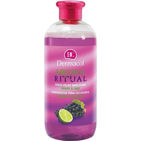 Dermacol Aroma Ritual пена для ванн Виноград и лайм 1×500 мл, пена для ванн: цены и характеристики