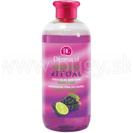 Dermacol Aroma Ritual пена для ванн Виноград и лайм 1×500 мл, пена для ванн: цены и характеристики