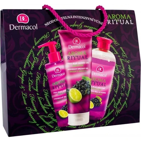 Dermacol Aroma Ritual пена для ванн Виноград и лайм 1×500 мл, пена для ванн: цены и характеристики