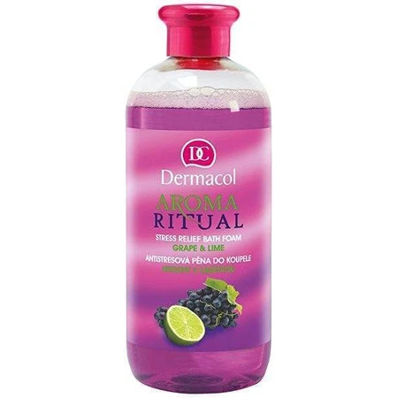 Dermacol Aroma Ritual пена для ванн Виноград и лайм 1×500 мл, пена для ванн: цены и характеристики