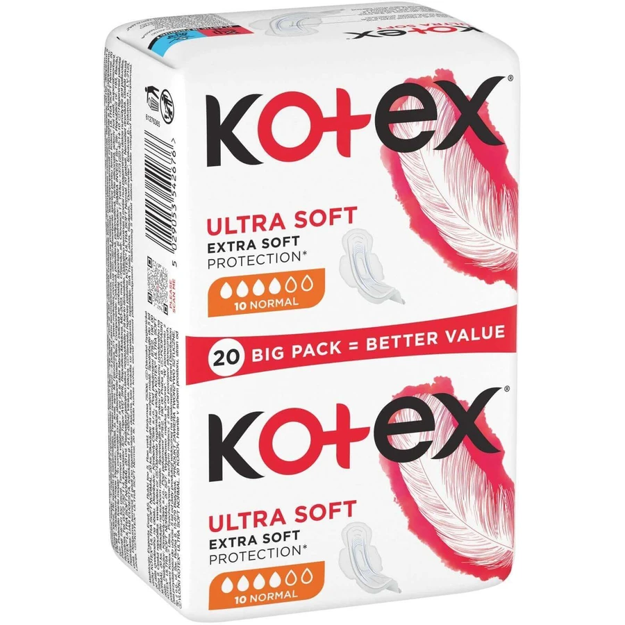Kotex® Ultra SOFT Normal 20 шт.: цены и характеристики
