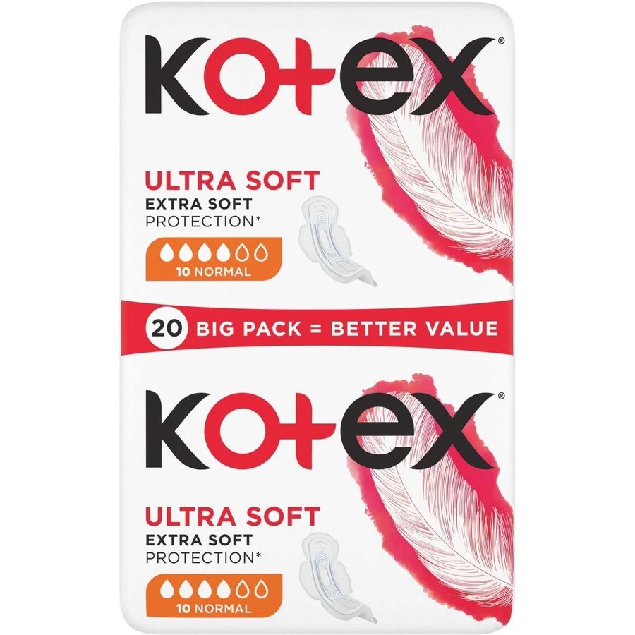 Kotex® Ultra SOFT Normal 20 шт.: цены и характеристики