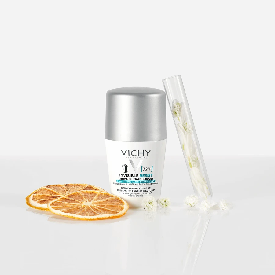 Vichy Deo Invisible Resist Антиперспирант против контрспирантов в ролл-оне, 50 мл: цены и характеристики