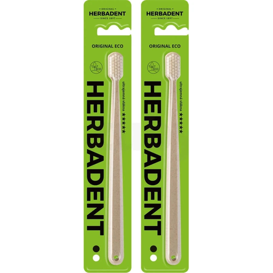 HERBADENT Original ECO Toothbrush Ultra Soft 1×1 шт, зубная щетка: цены и характеристики