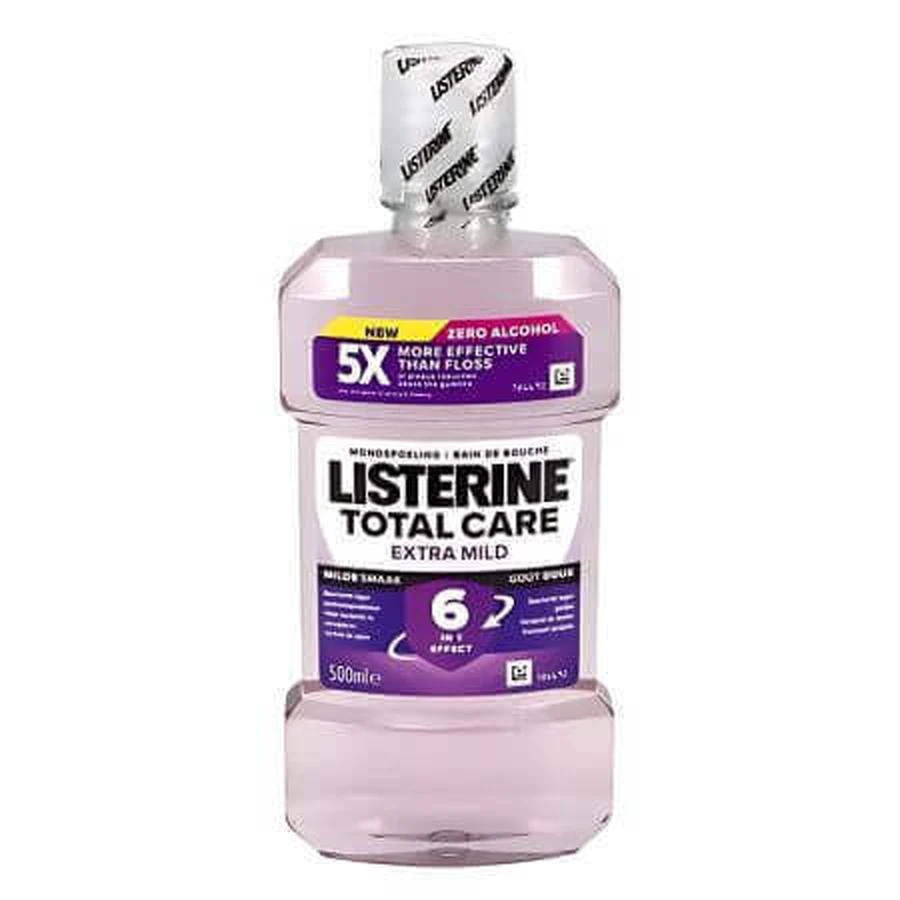 Ополаскиватель для рта Total Care Zero Alcohol, 500 мл, Listerine: цены и характеристики