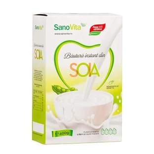 Розчинний соєвий напій, 400 г, Sanovita