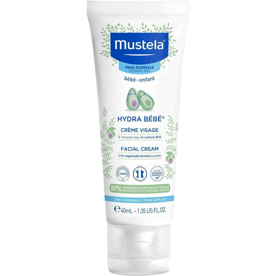 Mustela Увлажняющий крем для лица 40 мл: цены и характеристики