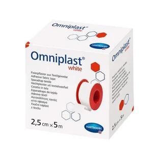 Omniplast White, віскозний клей для тканини, 2,5 см х 5 м, 1 шт.