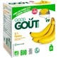 Good Goût Good Gout Organic Banana 4 x 85 г