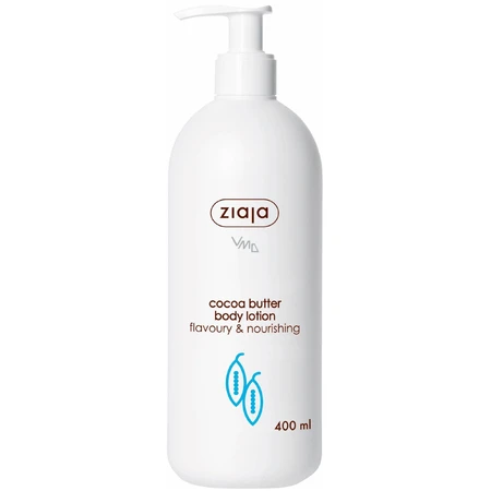 Ziaja - лосьйон для розгладження тіла з маслом какао 1×400 мл, лосьйон для тіла: ціни та характеристики