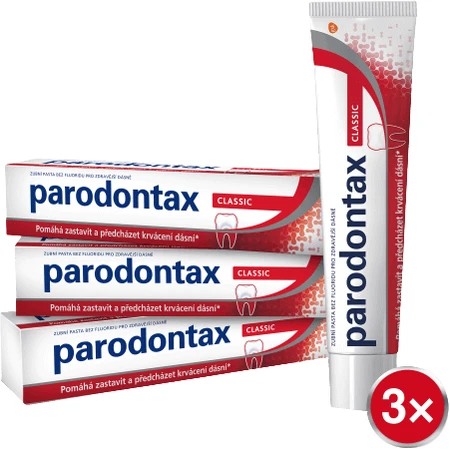 Зубна паста Parodontax Classic 3 x 75 мл: ціни та характеристики