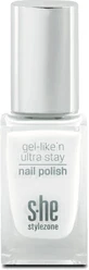She stylezone colour&style Gel-like'n ultra stay лак для нігтів 322/230, 10 мл