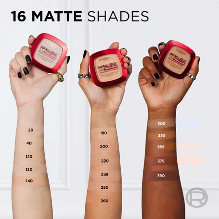L'Oréal Paris Infaillible 24H Fresh Wear пудра для макияжа 120 Ваниль 9 г: цены и характеристики