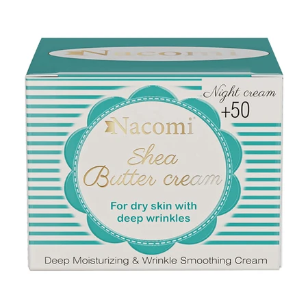 Крем для обличчя Nacomi Shea 50+, нічний, 50 мл: ціни та характеристики