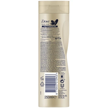 Dove Лосьон для тела Care&Visible Glow Fair-Medium 250 мл: цены и характеристики