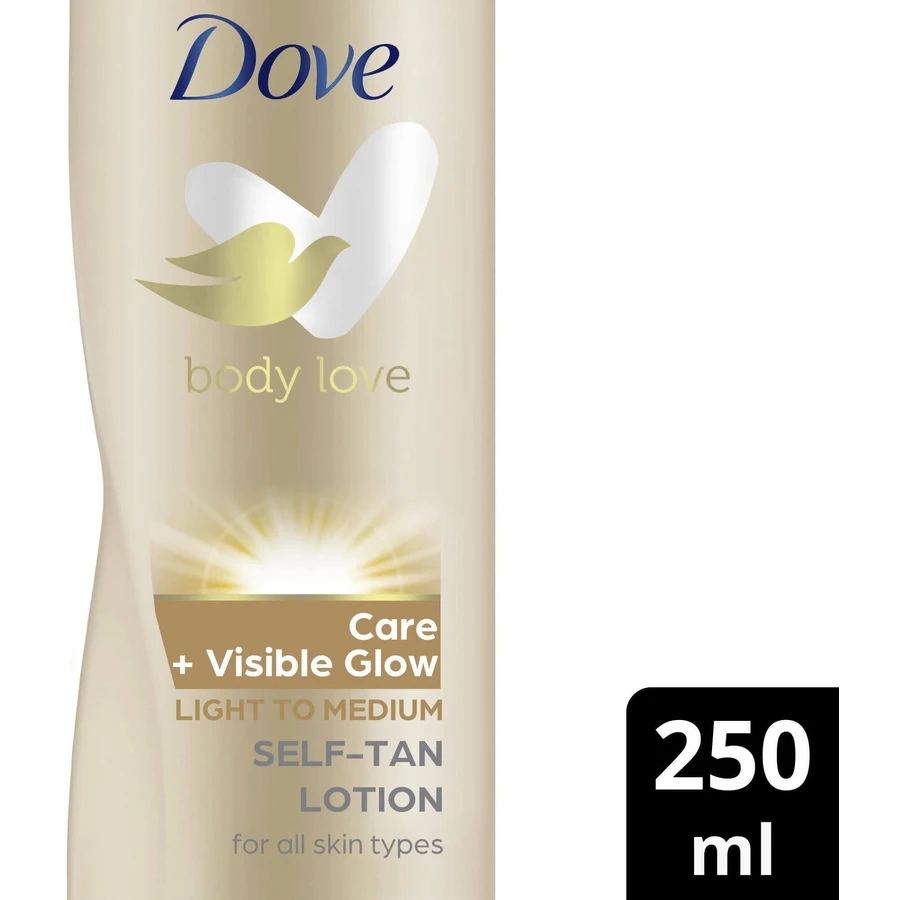 Dove Лосьон для тела Care&Visible Glow Fair-Medium 250 мл: цены и характеристики