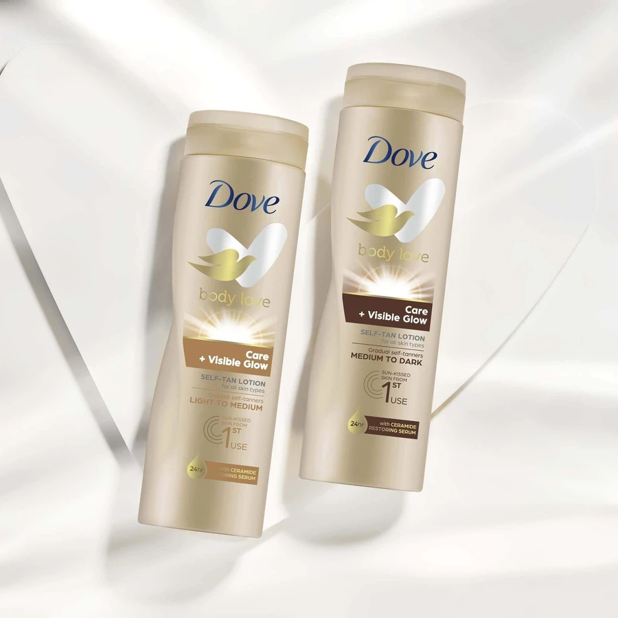 Dove Лосьон для тела Care&Visible Glow Fair-Medium 250 мл: цены и характеристики
