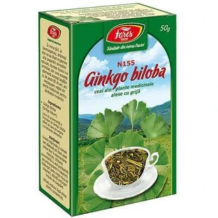 Листья чая гинкго билоба N155, 50 г Тарифы