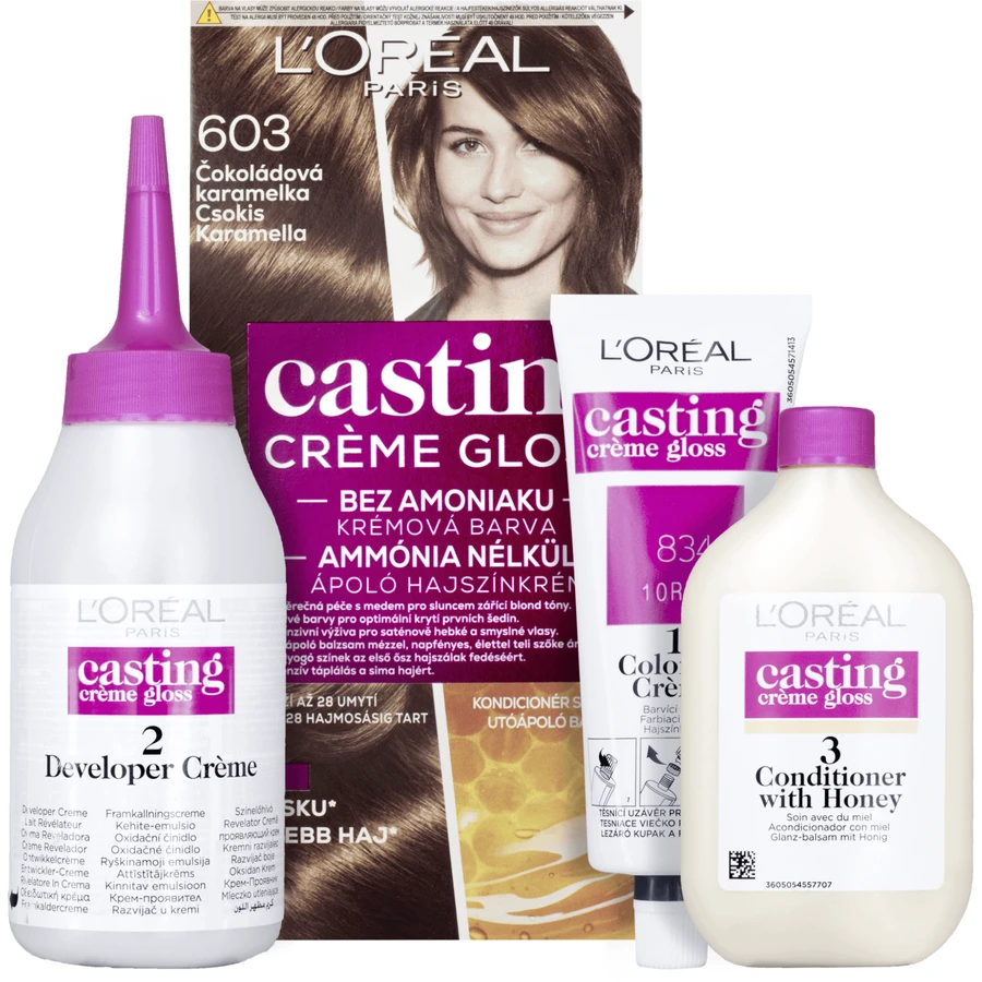L'Oréal Paris Крем-фарба для волосся з ефектом блиску 603 Шоколадна карамель від L'Oréal Paris: ціни та характеристики
