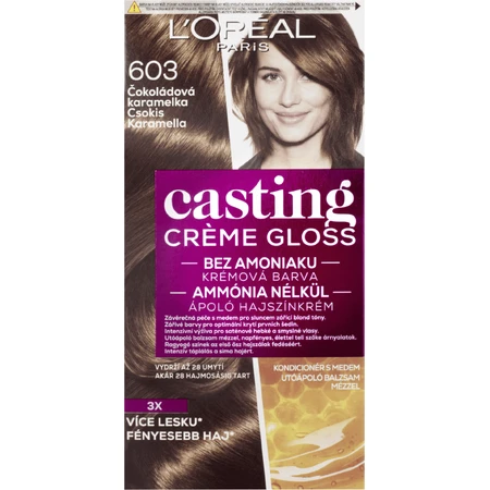 L'Oréal Paris Крем-фарба для волосся з ефектом блиску 603 Шоколадна карамель від L'Oréal Paris: ціни та характеристики