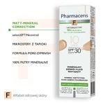 Pharmaceris F Matt-Mineral-Correction, мінеральний матуючий дермо-флюїд, 10 Light, SPF 30, 30 мл: ціни та характеристики