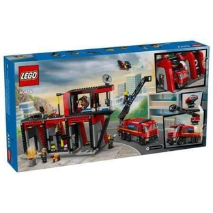 Пожарная станция и пожарная машина, +6 лет, 60414, Lego City