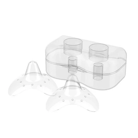 BabyOno Natural Nursing, чашечки для грудей, силіконові, 823/M, 2 шт.: ціни та характеристики