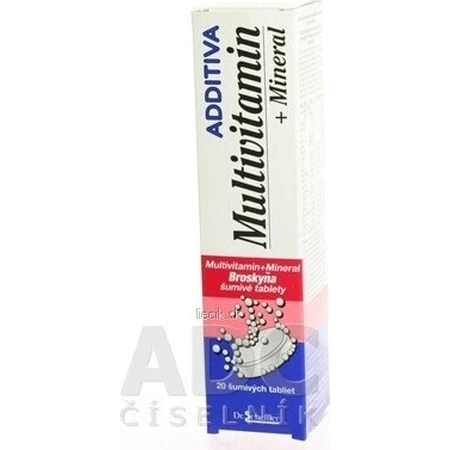 ADDITIVA Мультивітамін + Мінерал, Персик 1×20 табл. дієтична добавка: ціни та характеристики