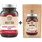 AVITA SUPER VITAMIN C 1000 мг 1×60 капс, пищевая добавка: цены и характеристики