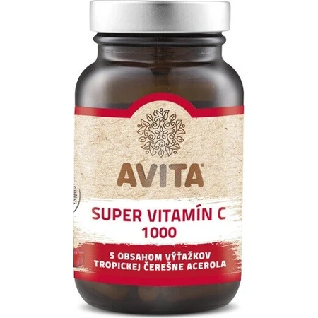 AVITA SUPER VITAMIN C 1000 мг 1×60 капс, пищевая добавка: цены и характеристики