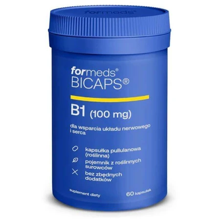БИКАПС В1 (тиамин) 60 капсул вегетарианские - Formeds: цены и характеристики