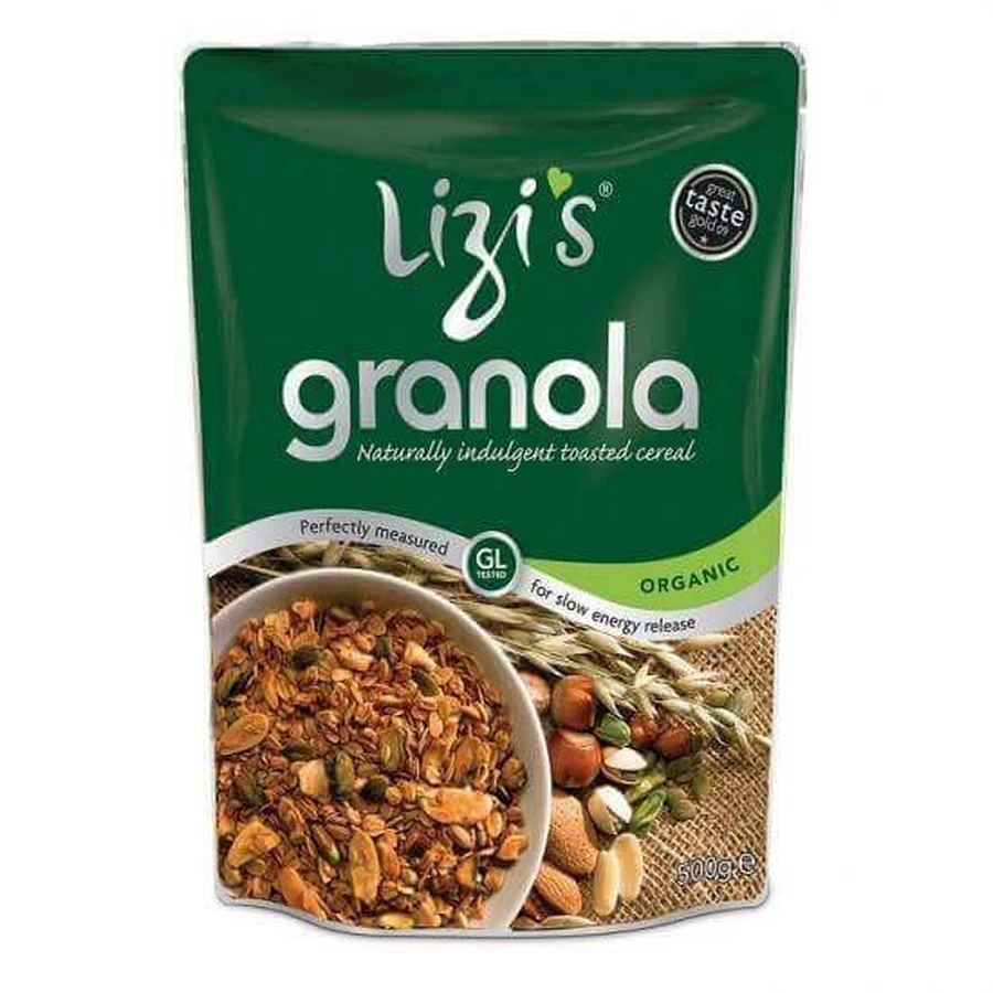 Гранола органічна, 500 г, Lizi's: ціни та характеристики