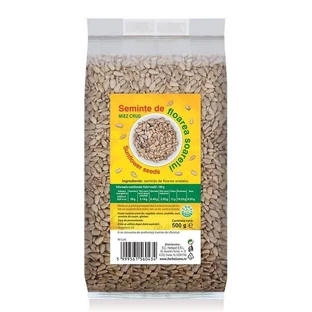 Семена подсолнечника, сырые, 500 г, Herbal Sana