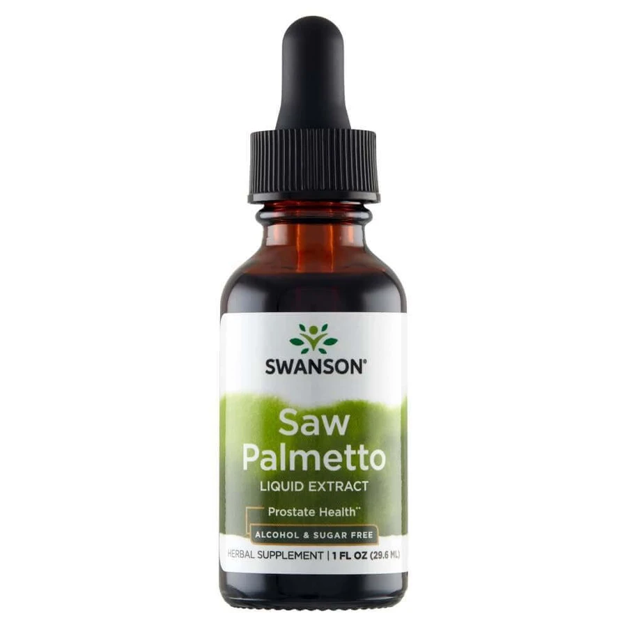 Рідкий екстракт Swanson Saw Palmetto, пальма саба, 29,6 мл: ціни та характеристики