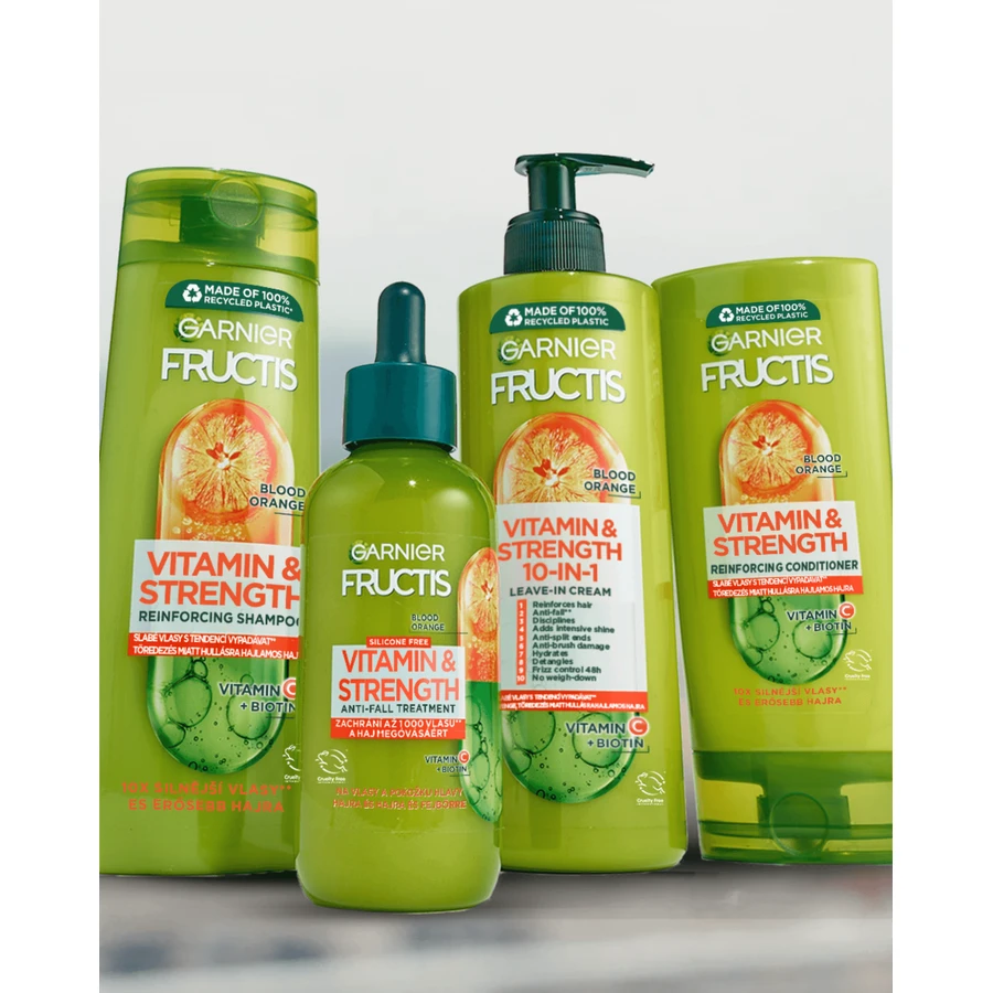Garnier Fructis Витамин и сила Укрепляющая ампула, 400 мл: цены и характеристики