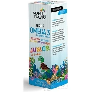 Adelle Davis OMEGA 3 з морських водоростей юніор 50 мл 1×50 мл, харчова добавка