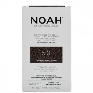 Краска для волос Noah 5.3, натуральная, цвет светло-золотистый сатин, 140 мл