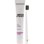 Набір CURAPROX Black is White + CS 5460 1×1, відбілююча зубна паста 90 мл + зубна щітка CS 5460: ціни та характеристики