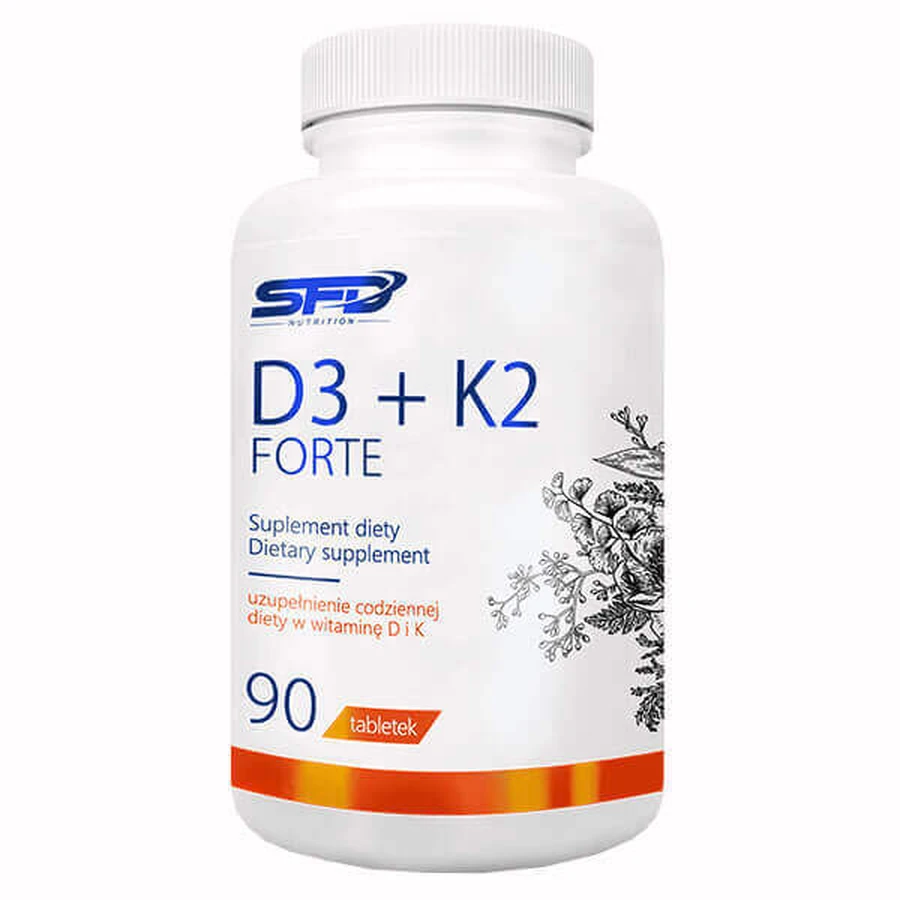 D3 + K2 Forte, 90 таблеток: цены и характеристики