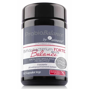 ProbioBalance (Bifidobacterium FORTE Balance No Foss 20 миллиардов) 60 капсул Aliness
