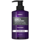 Kundal Honey&Macadamia Treatment - гидроинтенсивное протеиновое лечение для волос Белый мускус 500 мл
