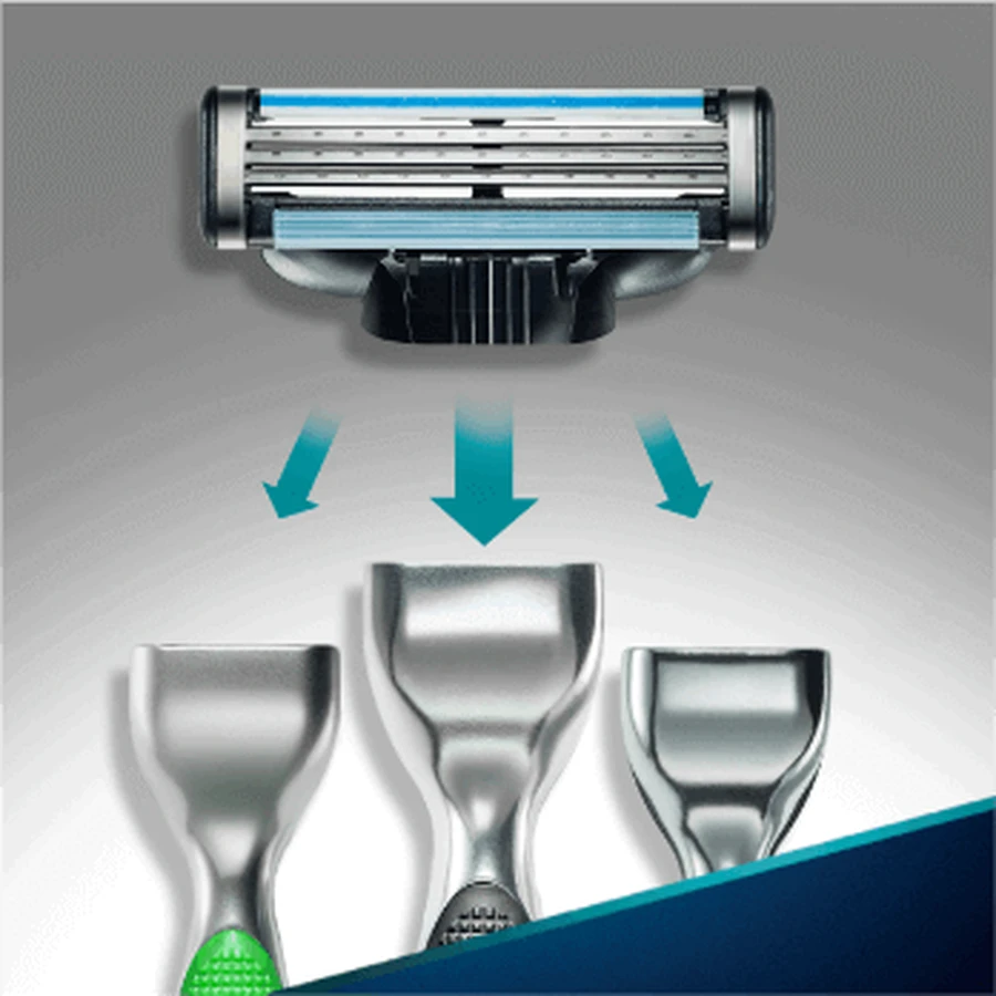 Бритва Gillette Mach3 + 2 головки: ціни та характеристики